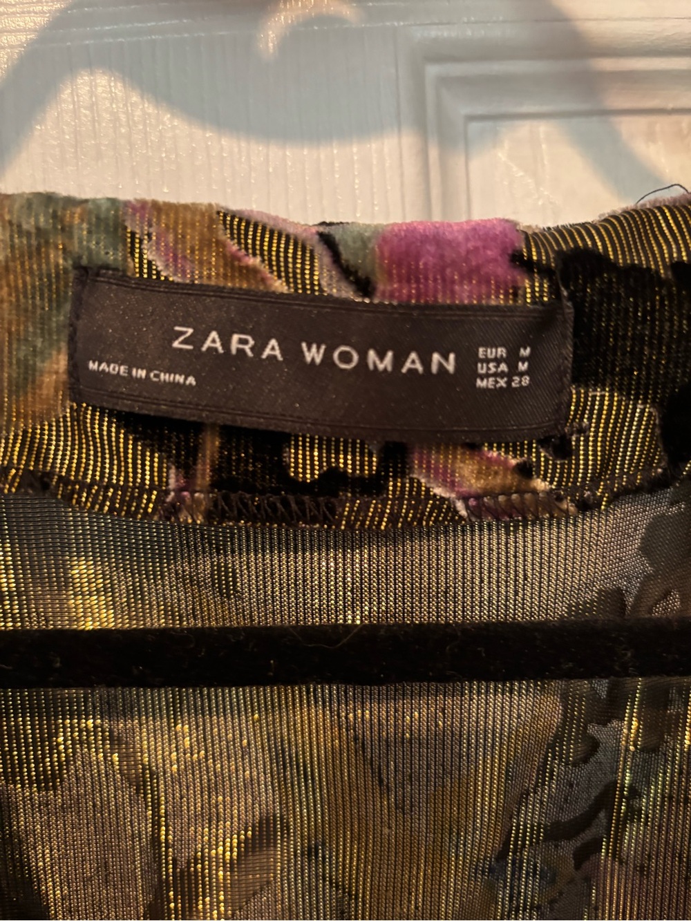 Zara Velvet Jacquard Kimono Limited Edition - Picture 15 of 16